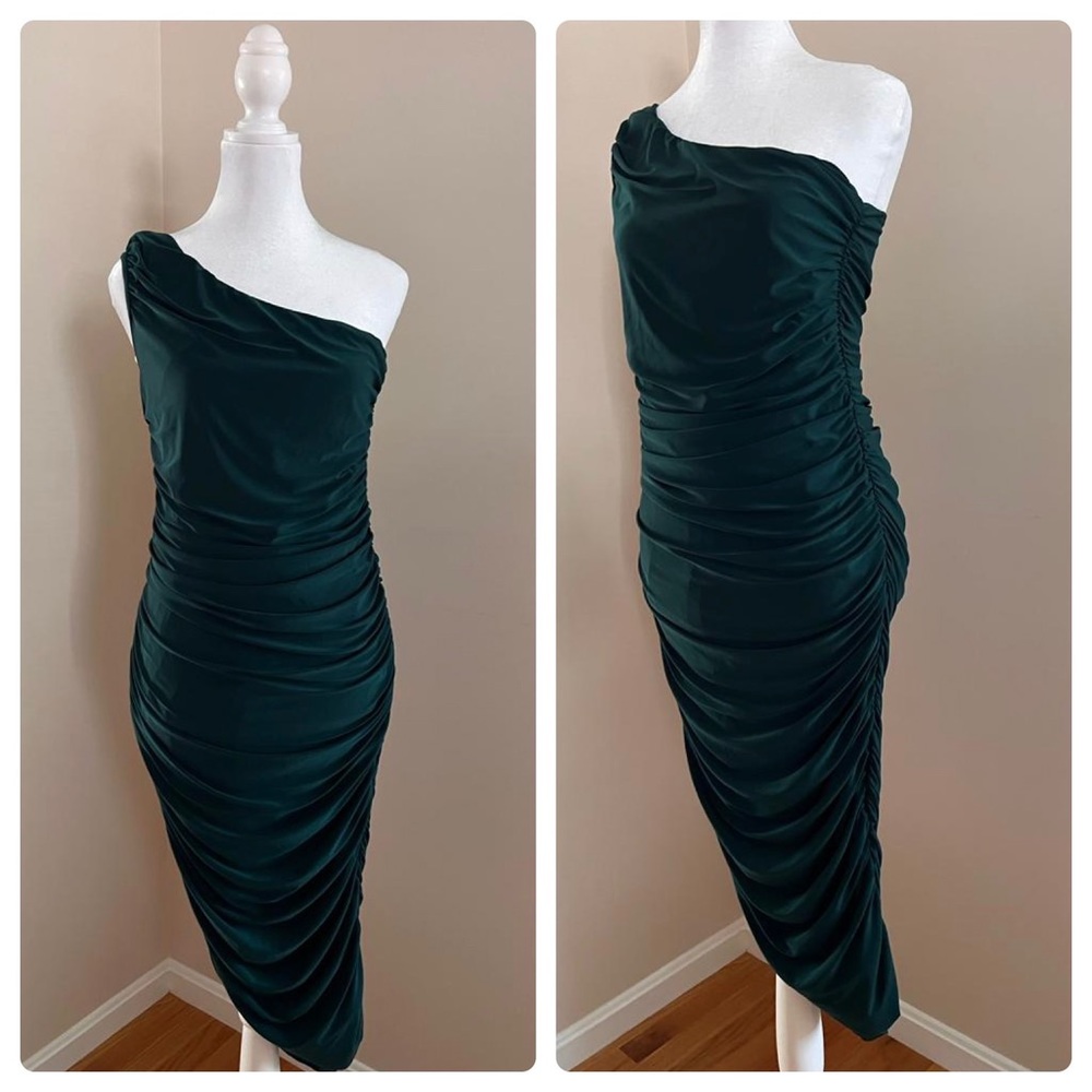 CLUB L London green dress